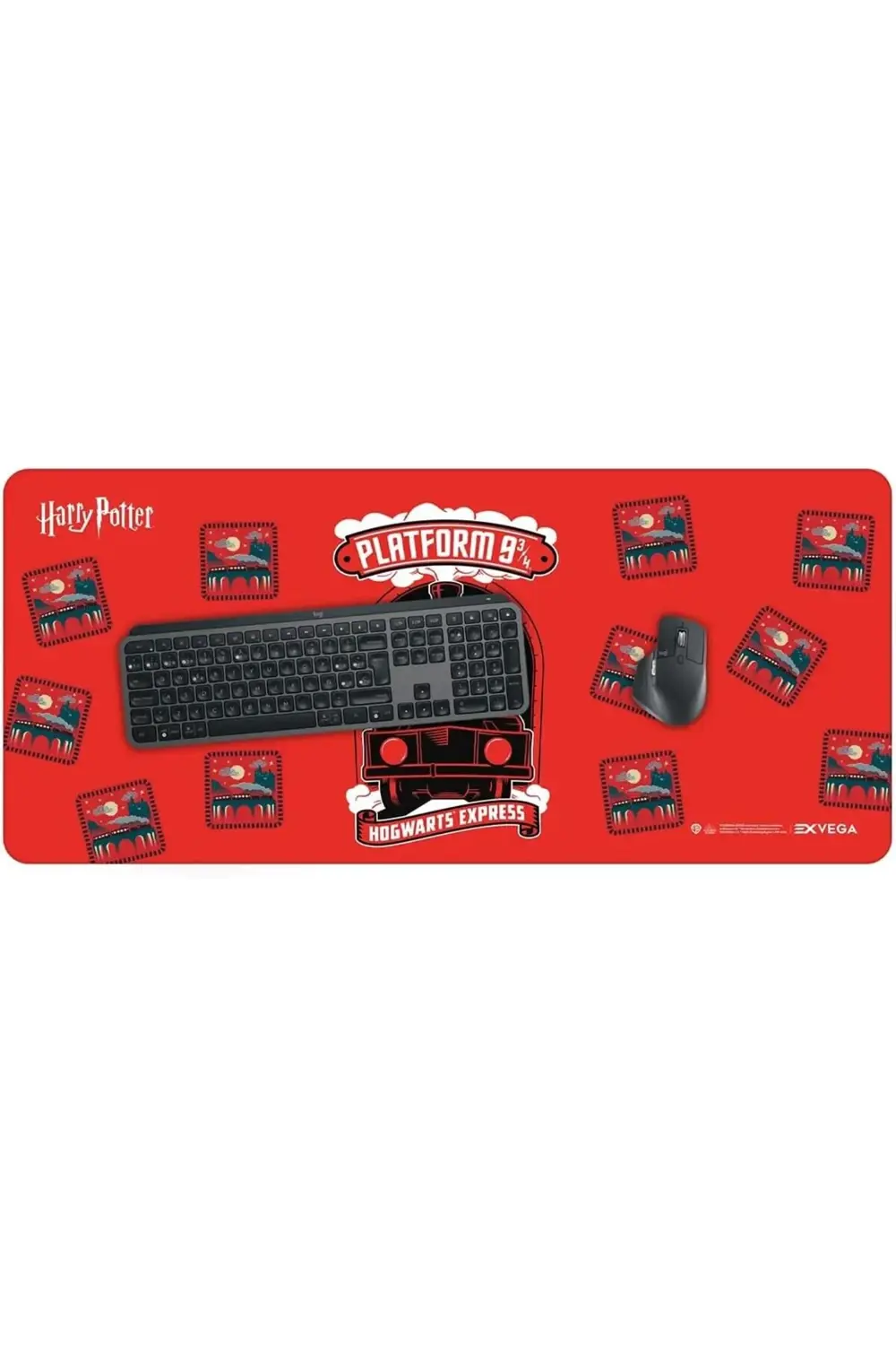 metrashop XXL Profesyonel Mouse Pad 90x40 (Harry Potter Hogwarts