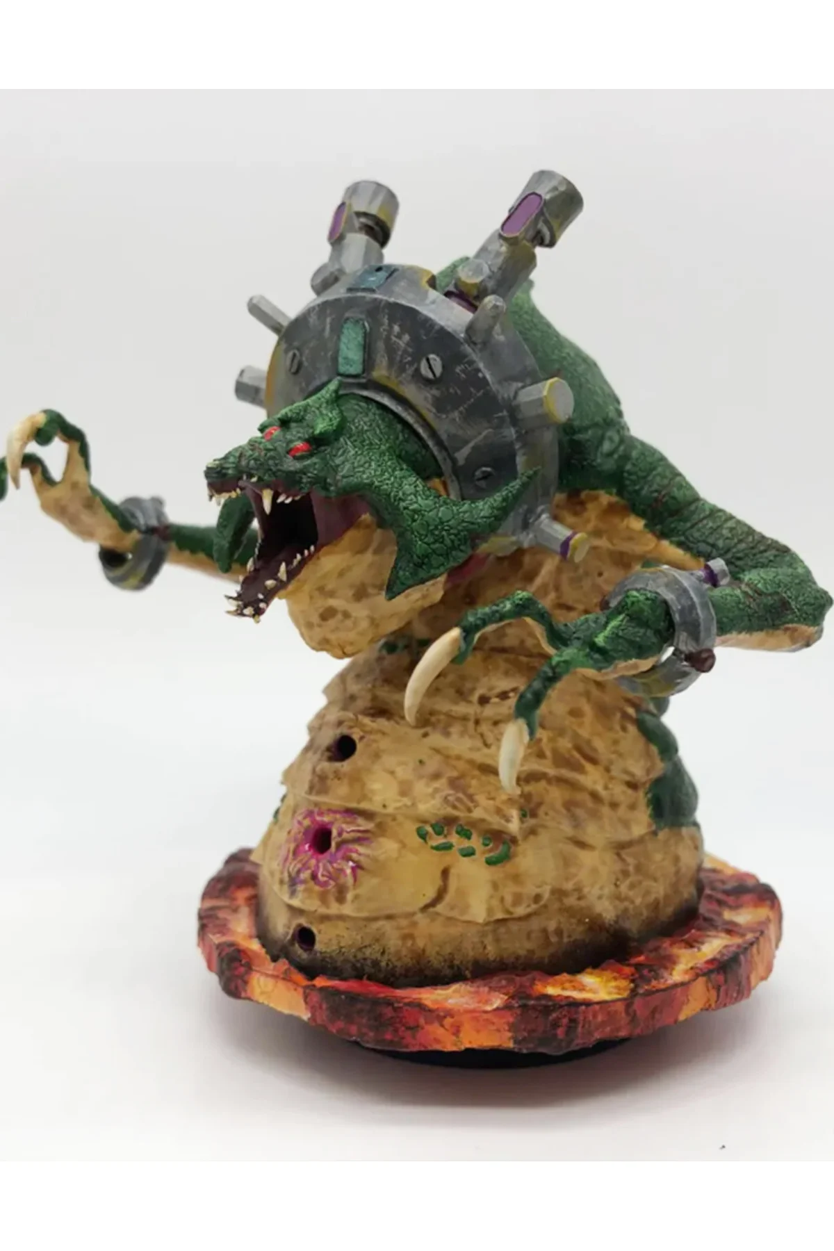 Metroid Zero Mission Kraid Figür Metroid Kureido Figür Büyük Boy 25CM