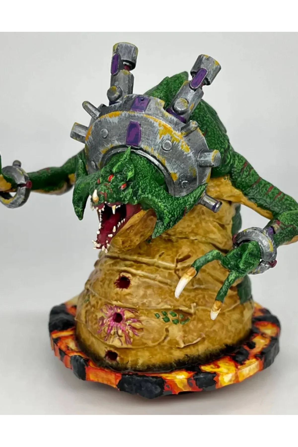 Metroid Zero Mission Kraid Figür Metroid Kureido Figür Büyük Boy 25CM