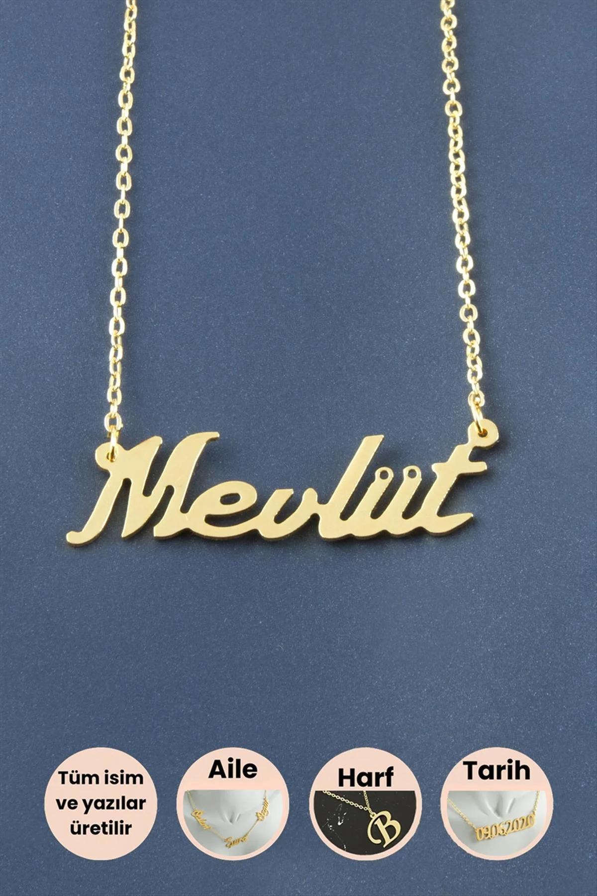 Mevlüt İsimli Kolye Mevlüt İsimli Kolye
