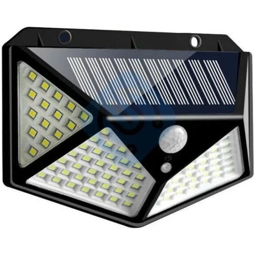 Mey İthalat® 100 Led Dış Mekan Solar Aydınlatma Fotoselli Solar L