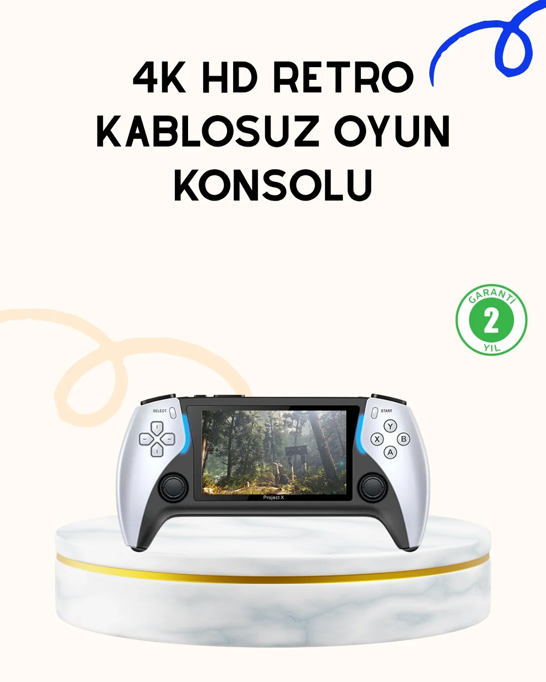 Mey İthalat® 1000 Oyun Yüklü HDMI Çıkışlı Retro Oyun Konsolu