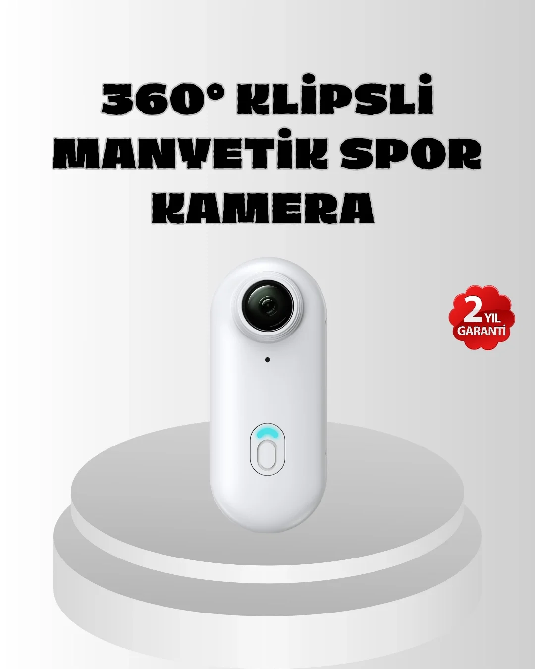 Mey İthalat® 1080P Full HD Spor Kamerası 360° Klips ve WiFi Özell