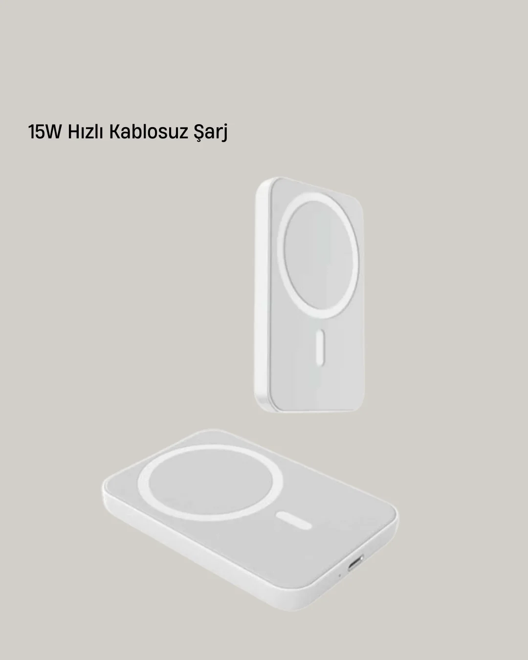 Mey İthalat® 15W Araç Telefon Tutucu Kablosuz Hızlı Şarj Özellikl