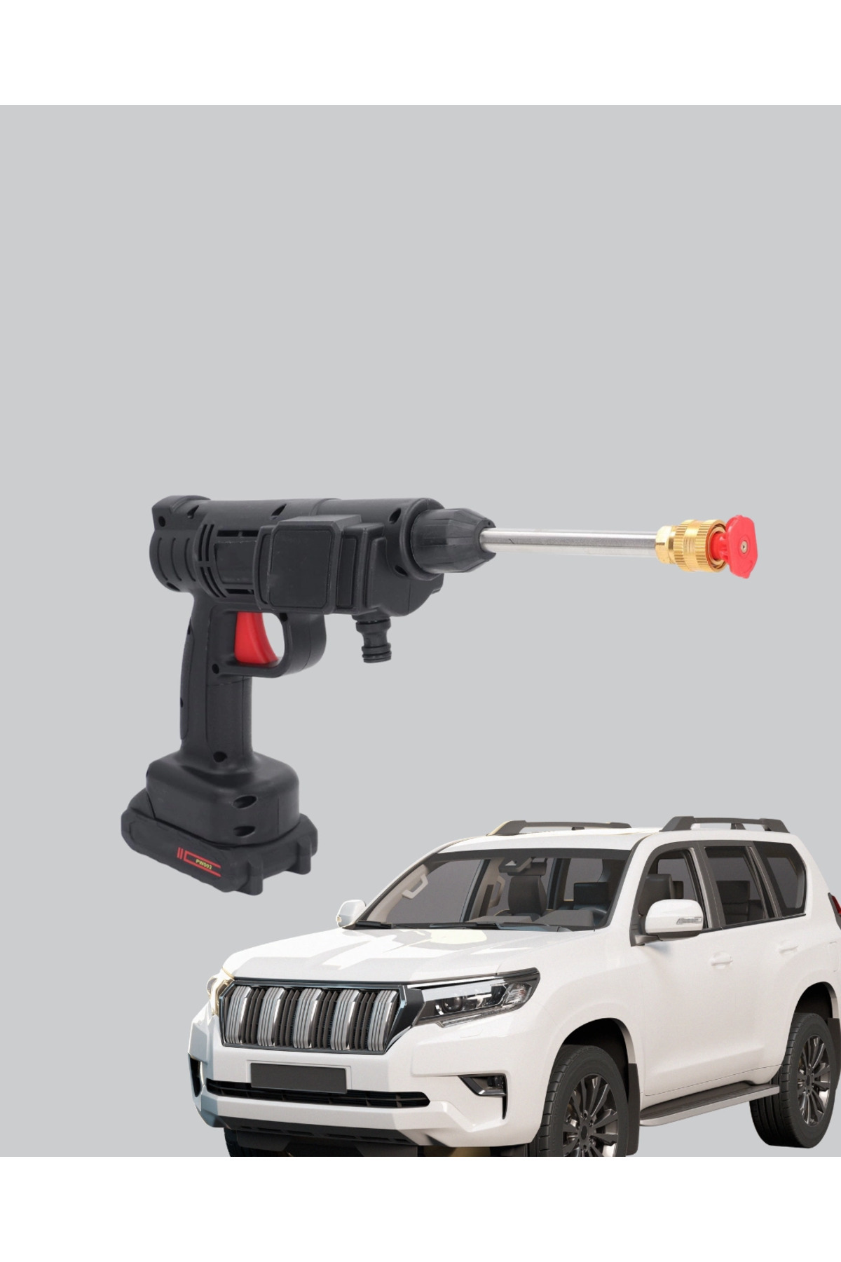 Mey İthalat® 2025 Model 48V Şarjlı Basınçlı Yıkama Tabancası Orij