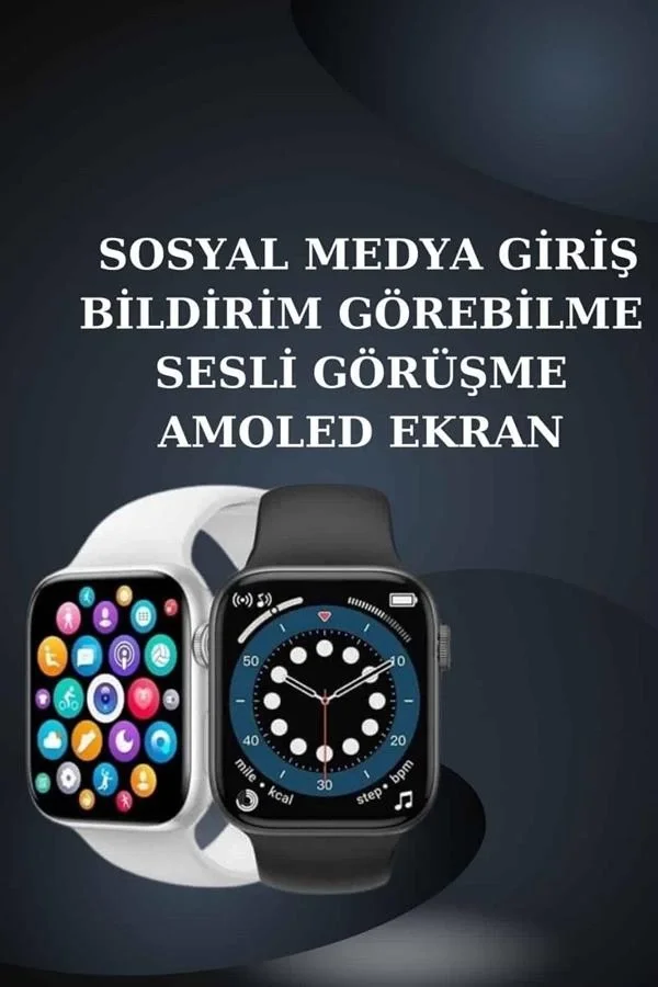 Mey İthalat® 2025 Model Akıllı Saat ve Yeni Nesil Pro Bluetooth K