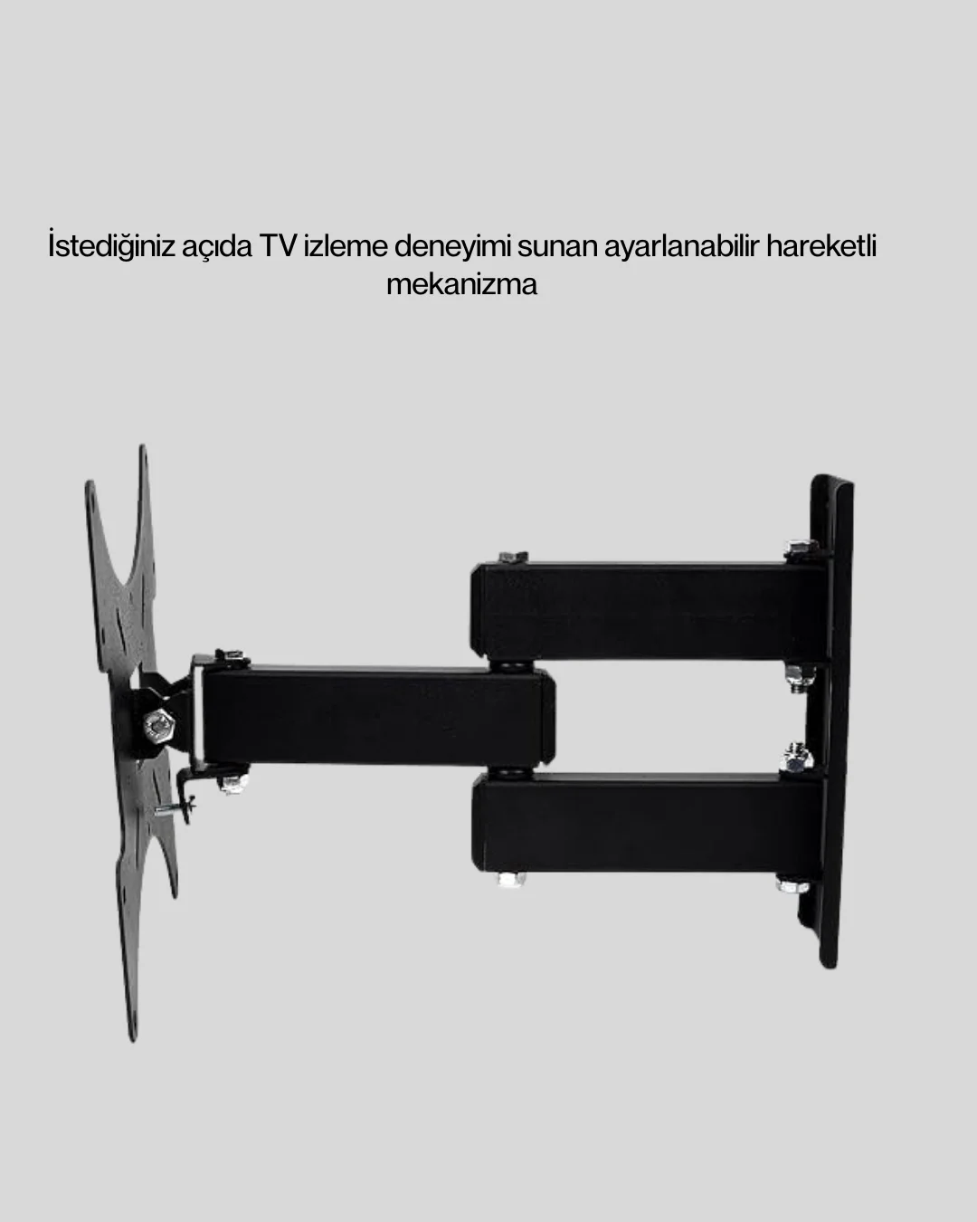 Mey İthalat® 22–49 İnç TV Uyumlu Hareketli Duvar Askı Aparatı