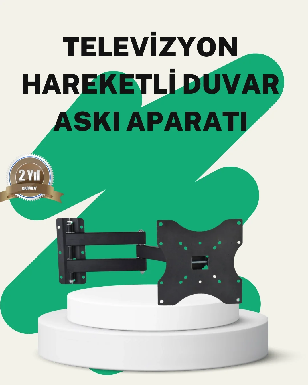 Mey İthalat® 22–49 İnç TV Uyumlu Hareketli Duvar Askı Aparatı