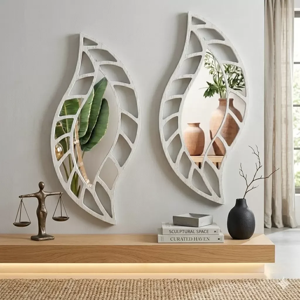 Mey İthalat® 2'li Set Kırılmaz Pleksi Dekoratif Duvar Aynası - 20 Mey İthalat® 2'li Set Kırılmaz Pleksi Dekoratif Duvar Aynası - 20