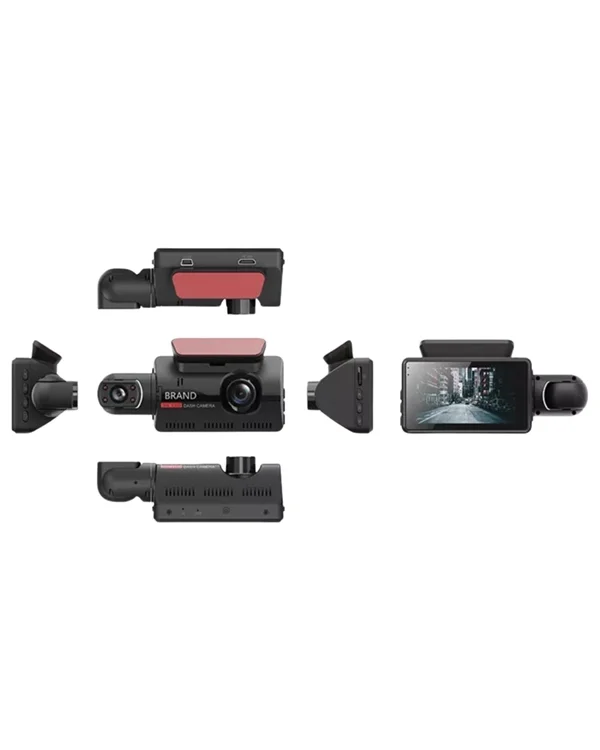 Mey İthalat® 3 inç IPS Ekranlı Full HD Araç Kamerası – WiFi, Gece