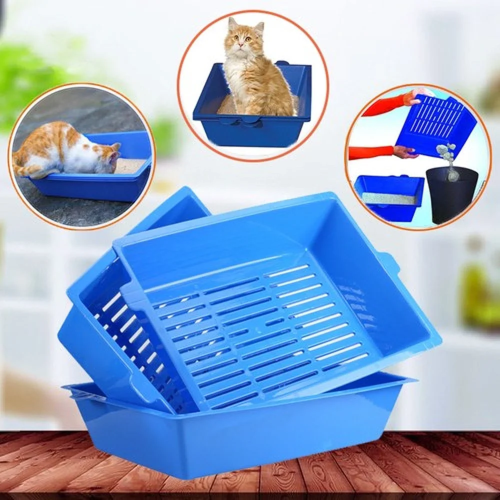 Mey İthalat® 3 Katlı Kedi Tuvaleti