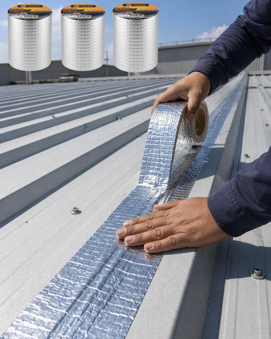 Mey İthalat® 3 Lü Set Çatı Balkon PVC Boru İçin Sızdırmazlık Tami