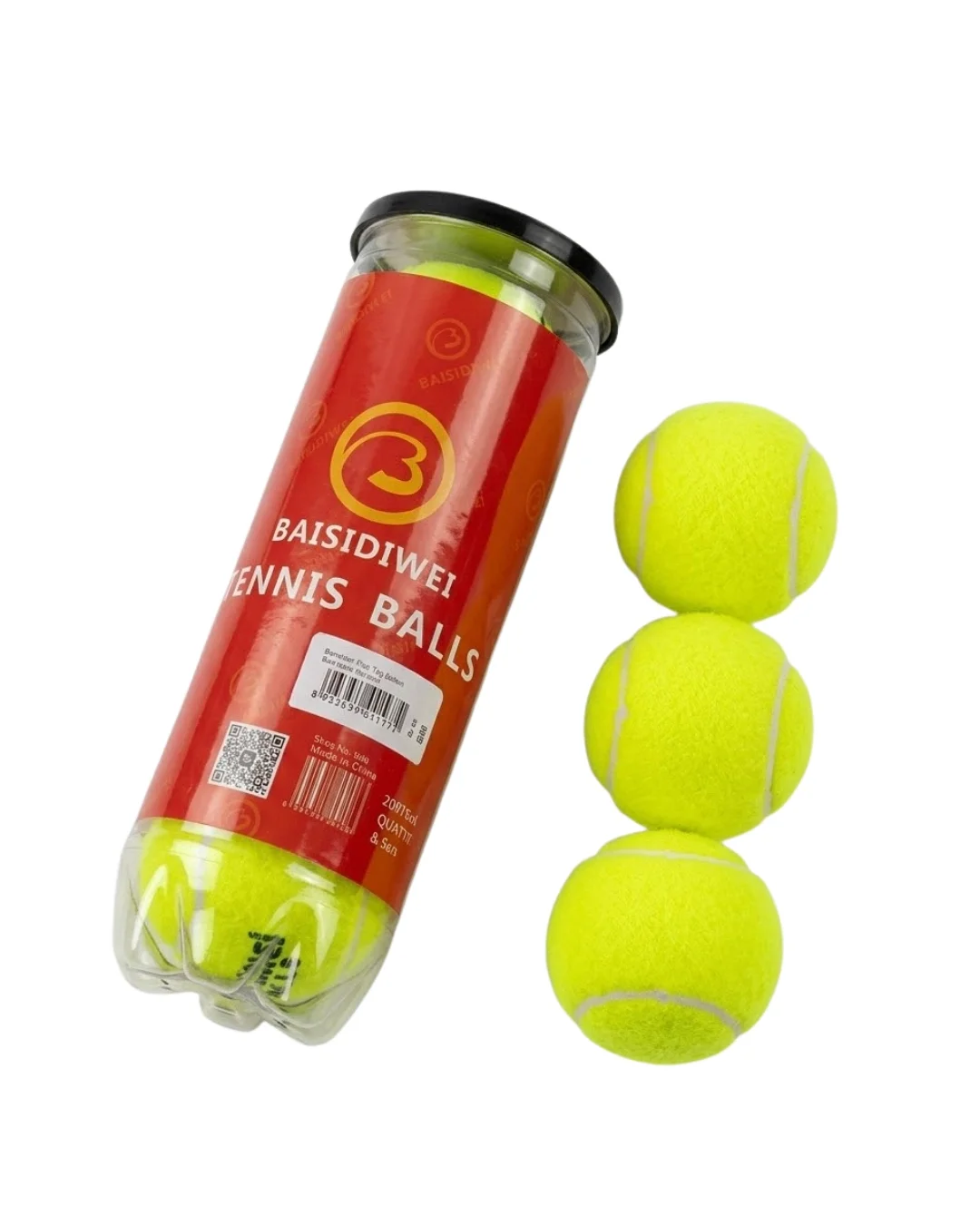 Mey İthalat® 3’lü Tenis Topu Seti Spor ve Eğlence İçin Dayanıklı 