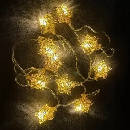 Mey İthalat® 3m 20 LED Pilli Yıldız Led