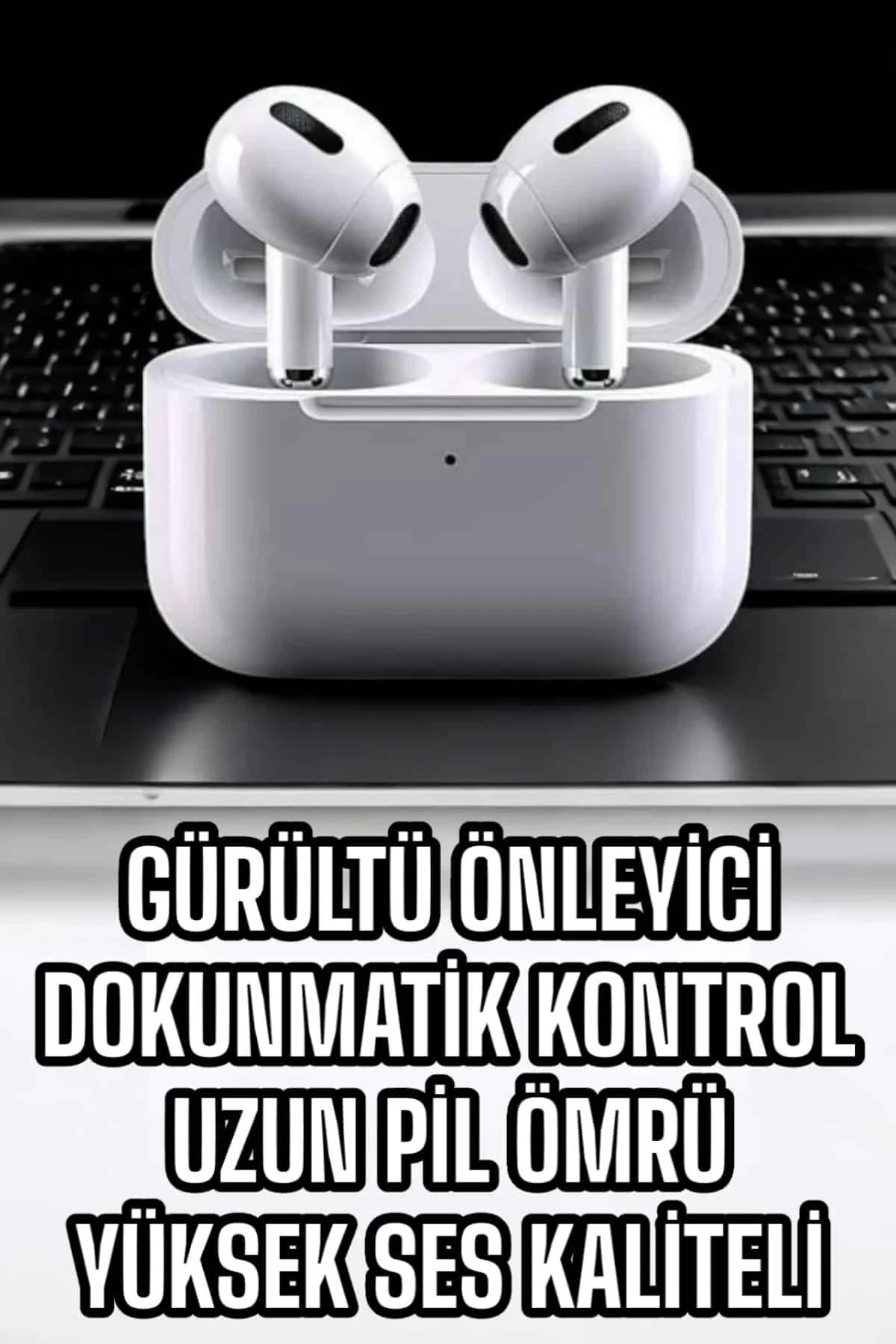 Mey İthalat® 3.Nesil TWS Bluetooth Kulaklık Mikrofonlu ANC Özelli