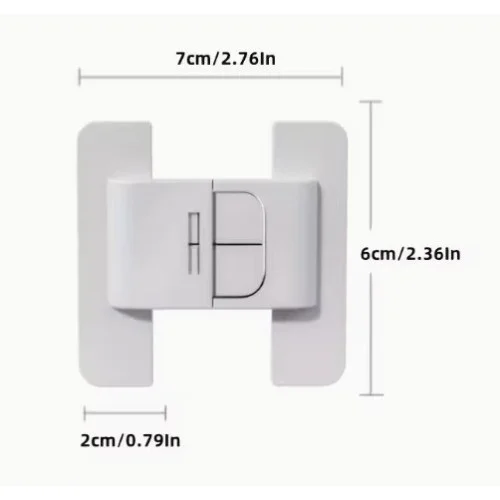 Mey İthalat® 4 Adet Buzdolabı, Çekmece ve Dolap Kapağı Çocuk Kili