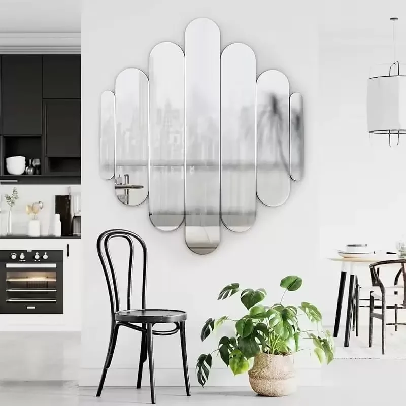 Mey İthalat® 40x40 cm Kırılmaz Pleksi Dekoratif Duvar Aynası - Mo Mey İthalat® 40x40 cm Kırılmaz Pleksi Dekoratif Duvar Aynası - Mo