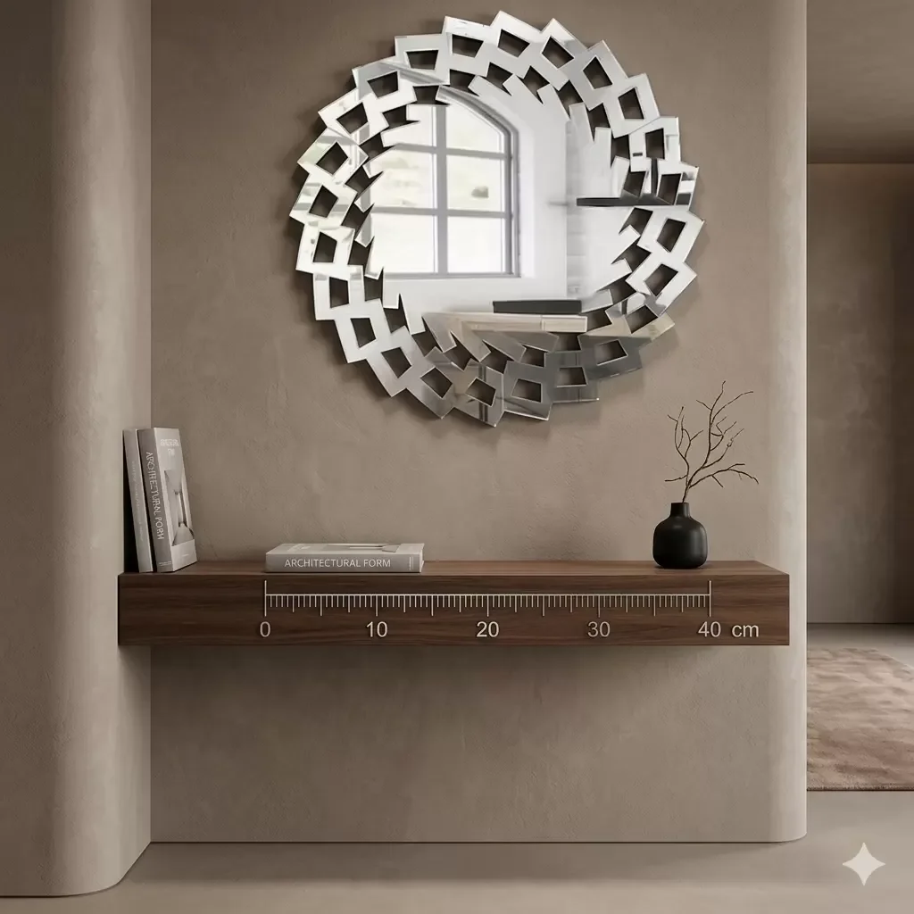 Mey İthalat® 40x40 cm Kırılmaz Pleksi Dekoratif Duvar Aynası - Mo Mey İthalat® 40x40 cm Kırılmaz Pleksi Dekoratif Duvar Aynası - Mo