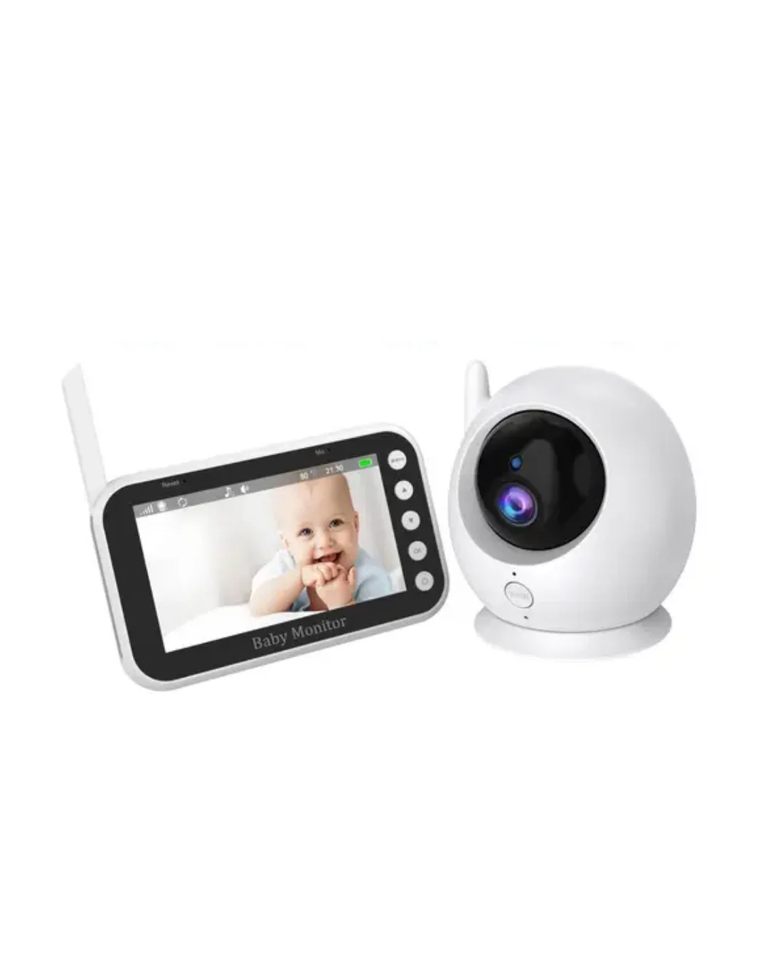 Mey İthalat® 4.5 İnç Ekranlı Gece Görüşlü Bebek Kamerası ve Monit
