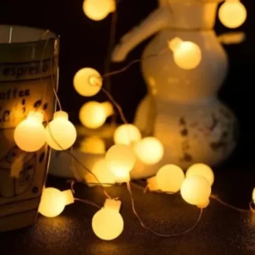 Mey İthalat® 5m 28 Led Gün Işığı Şeffaf Kablo Fişli Eklemeli