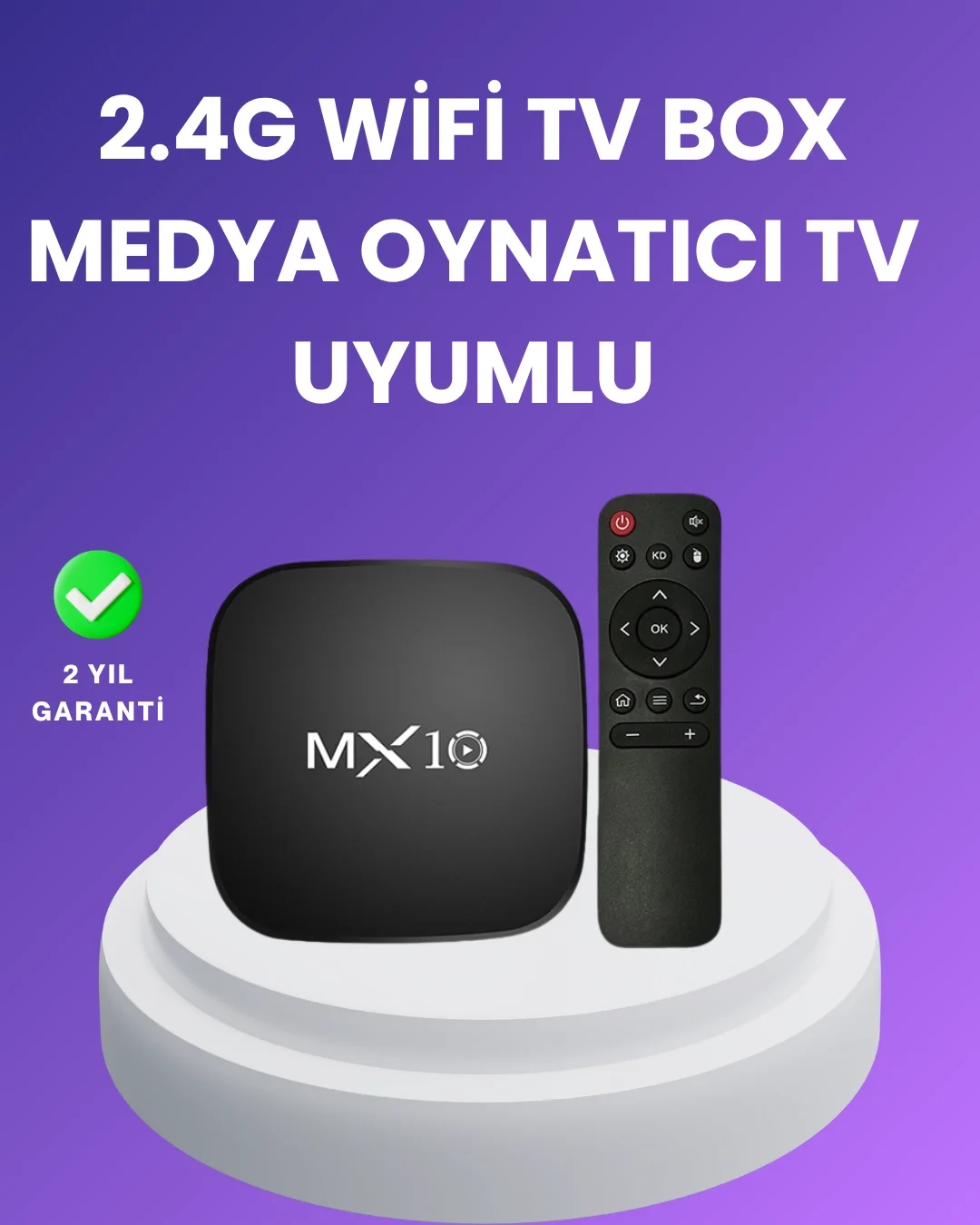 Mey İthalat® 60 FPS Destekli 4K UHD Video Oynatıcı – Digital Ses 