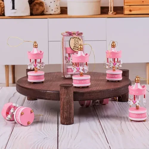 Mey İthalat® 6'lı Ufak Atlı Karınca Açık Pembe