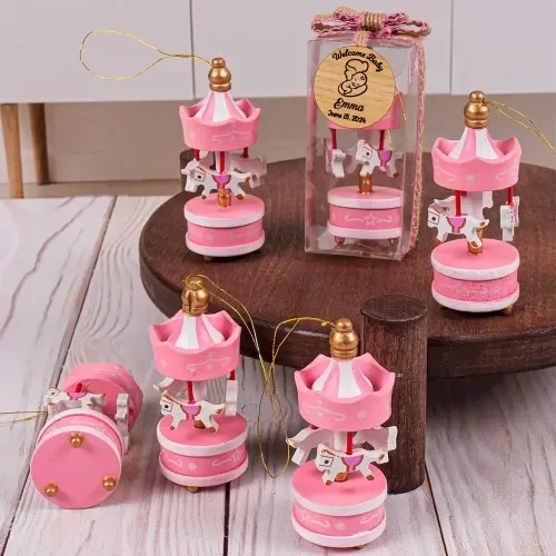 Mey İthalat® 6'lı Ufak Atlı Karınca Açık Pembe