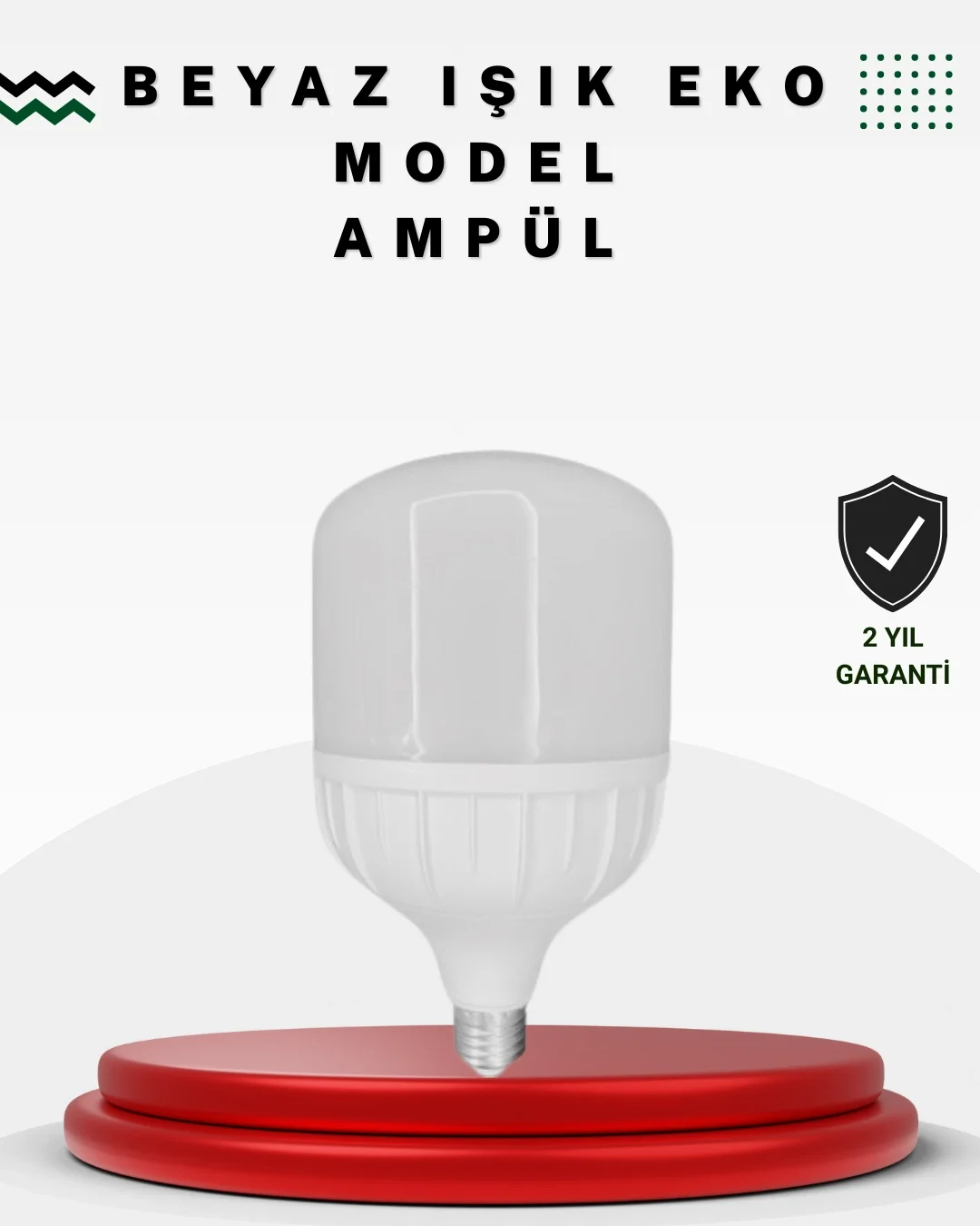 Mey İthalat® Acil Durumlara Uygun Şarjlı Torch LED Ampul 30 Watt