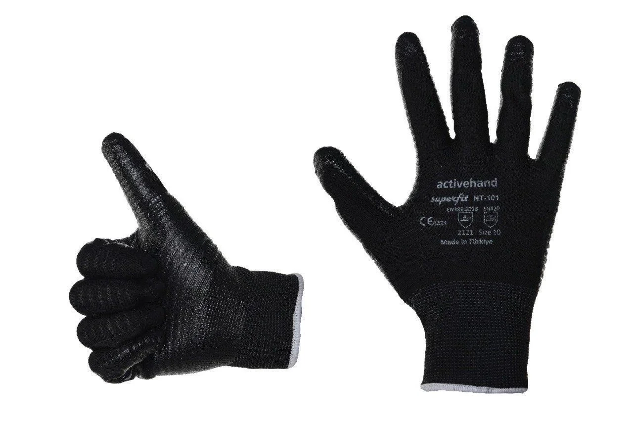Mey İthalat® Activehand Nt-101 Süperfit İş Eldiveni 10 Numara