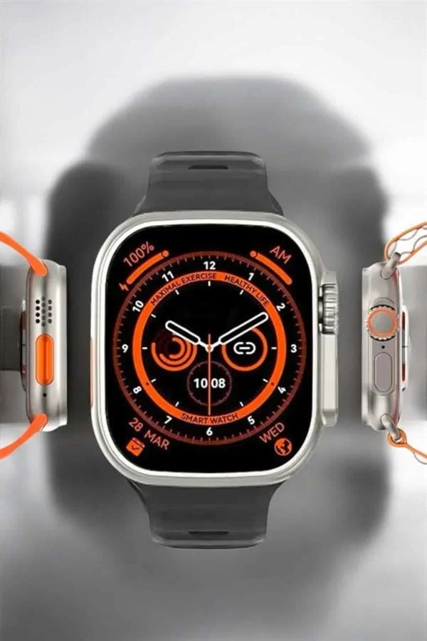 Mey İthalat® Akıllı Saat GPS, Sağlık Ve Uyku Takibi Arama Cevapla