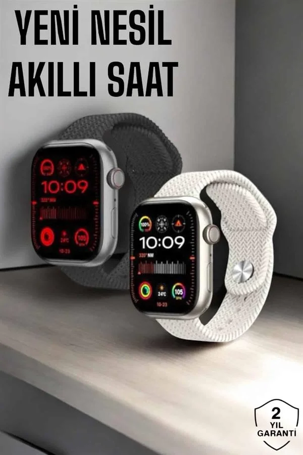 Mey İthalat® Akıllı Saat Yeni Nesil GPS Özelliği NFC Ve Uyku Taki