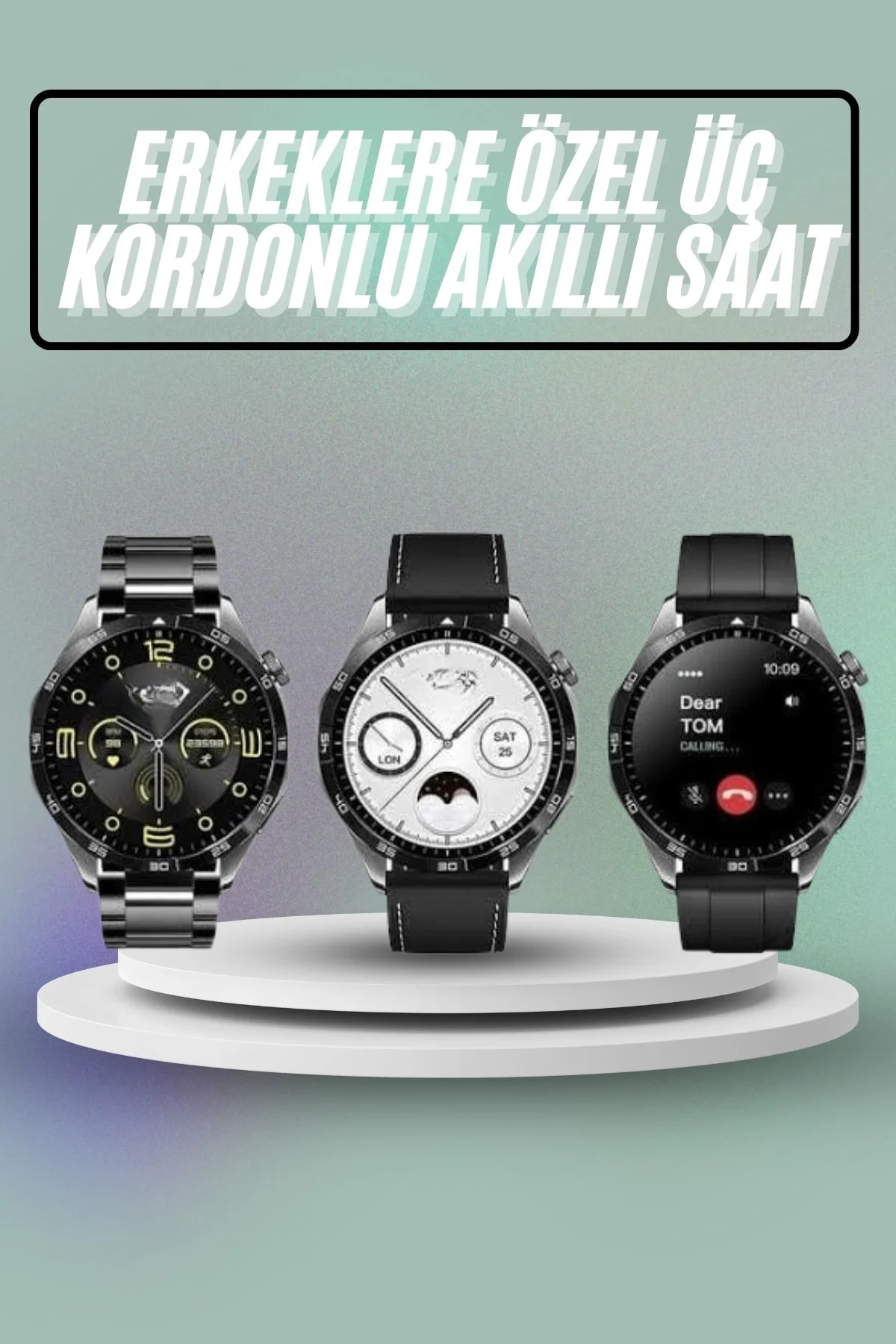 Mey İthalat® Akıllı Saat Ios Ve Android Tüm Telefonlara Uyumlu Ço