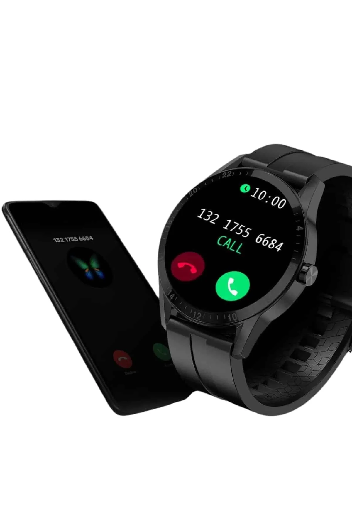 Mey İthalat® Akıllı Saat Amoled Ekran 3 Kordonlu NFC Ve GPS Uyuml