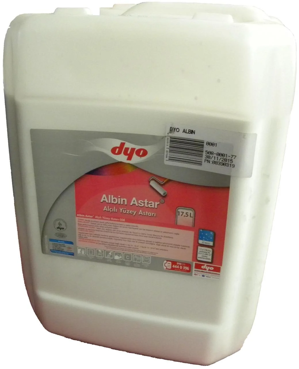 Mey İthalat® Albin Alçılı Yüzey Astarı 17,5 Litre Mey İthalat® Albin Alçılı Yüzey Astarı 17,5 Litre