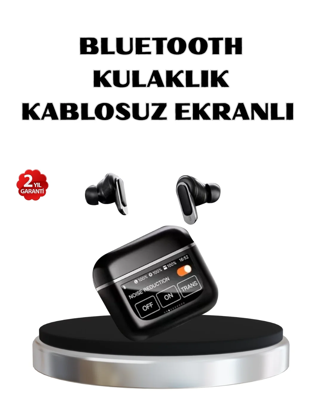 Mey İthalat® ANC Teknolojili Kablosuz Bluetooth Kulaklık – Dokunm