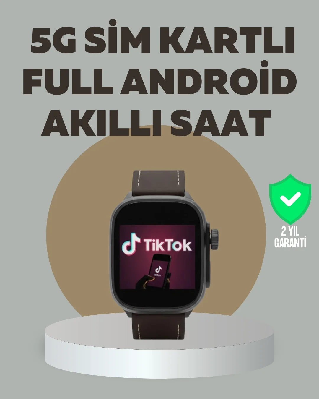 Mey İthalat® Android Akıllı Saat 5G Destekli Uygulama İndirme