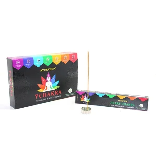 Mey İthalat® Ayurvedic 7 Chakra Tütsü