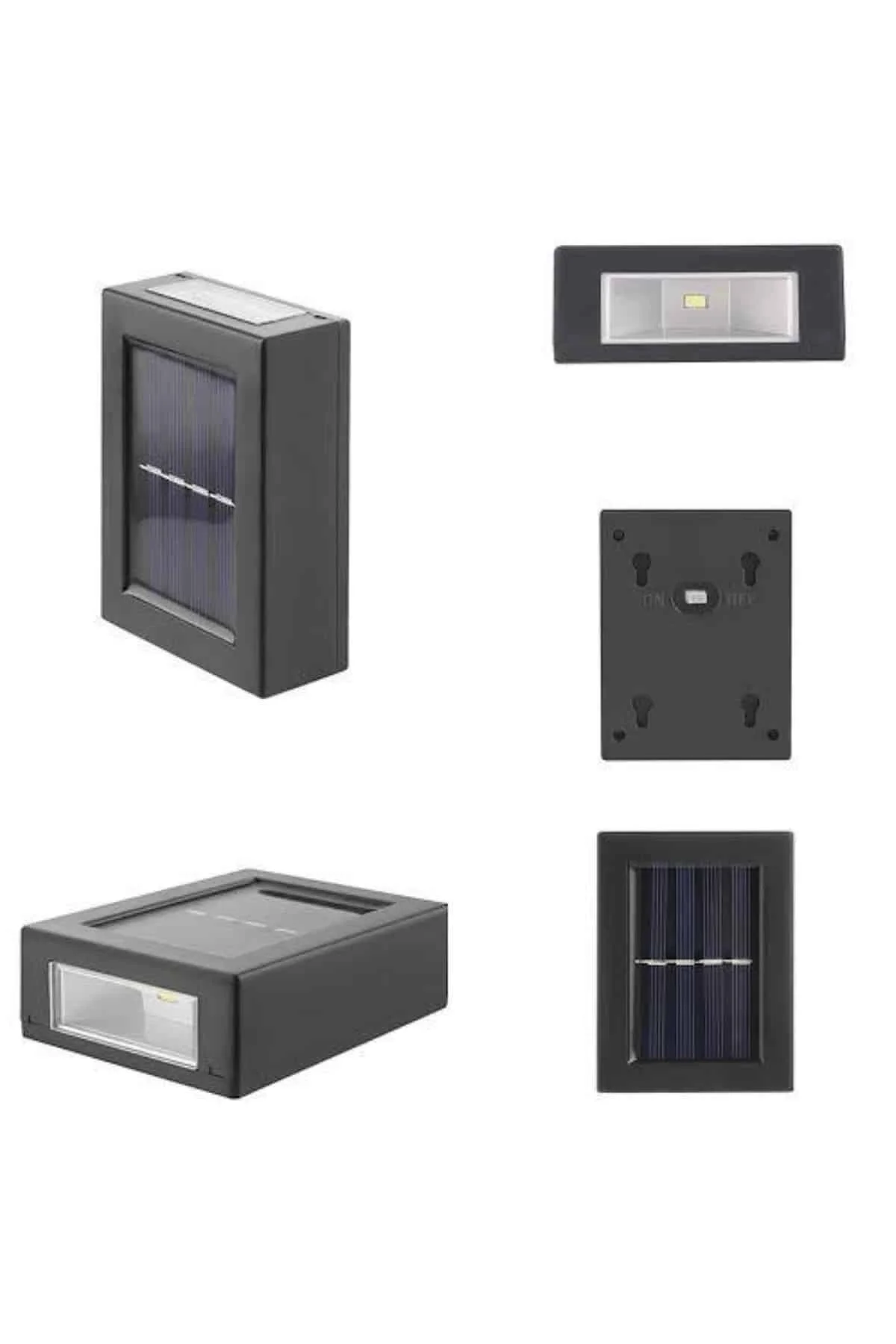 Mey İthalat® Bahçe Aydınlatması Solar Güneş Enerjili Dekoratik Le