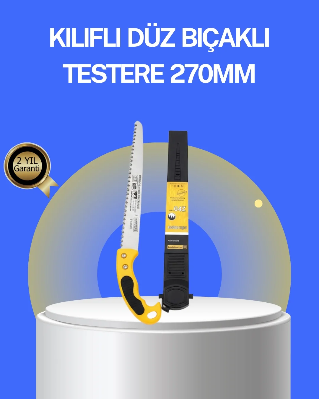 Mey İthalat® Bahçe ve Ağaç Budama Testeresi Ergonomik Saplı