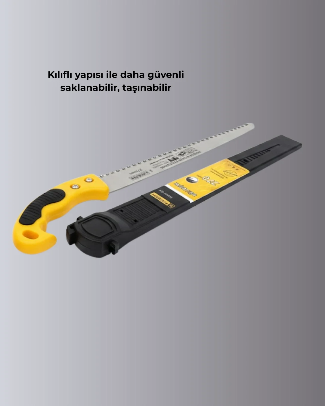 Mey İthalat® Bahçe ve Ağaç Budama Testeresi Ergonomik Saplı