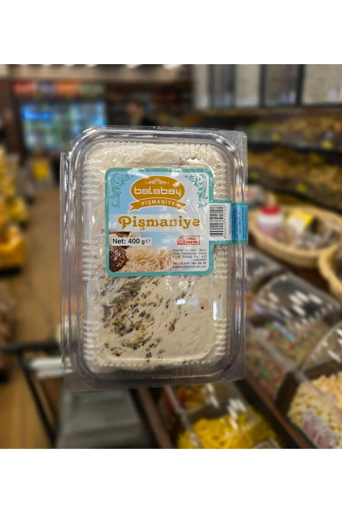 Mey İthalat® Balabey Lux Pişmaniye 400gr