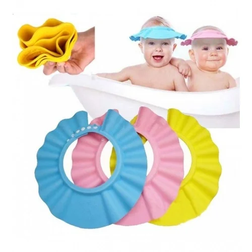 Mey İthalat® Bebek Banyo Şapkası Pembe