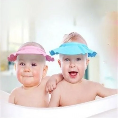 Mey İthalat® Bebek Banyo Şapkası Pembe
