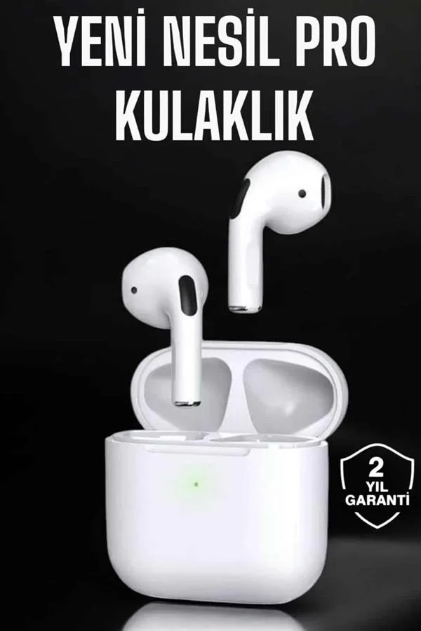Mey İthalat® Beyaz Yeni Nesil Pro Bluetooth Kulaklık Yüksek Ses K