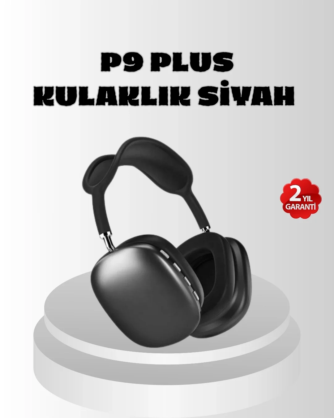 Mey İthalat® Bluetooth 5.0 Kulak Üstü Kulaklık – Gürültü Engellem