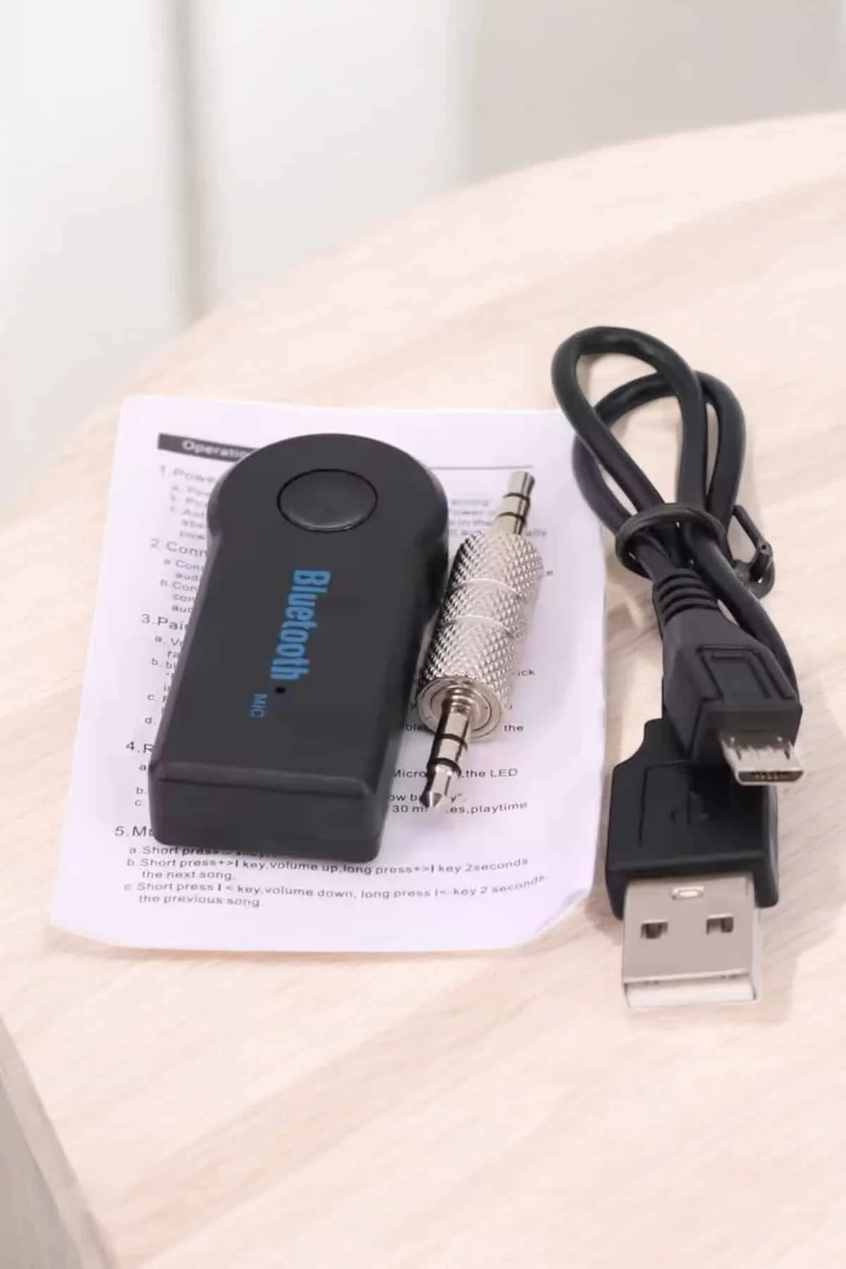 Mey İthalat® Bluetooth Araç Kiti Bt 350 Aux Çıkışlı Tüm Araçlara 