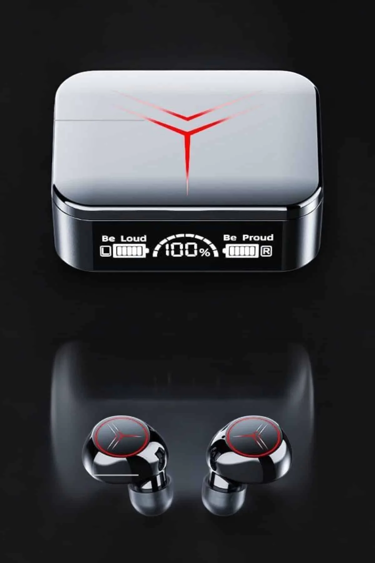 Mey İthalat® Bluetooth Kulaklık Bluetooth Bağlantılı Powerbankli 