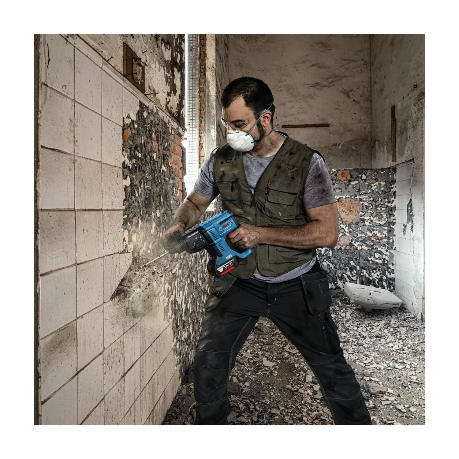Mey İthalat® Bosch GBH 180 Lİ Kömürsüz Akülü Kırcı Delici Mey İthalat® Bosch GBH 180 Lİ Kömürsüz Akülü Kırcı Delici