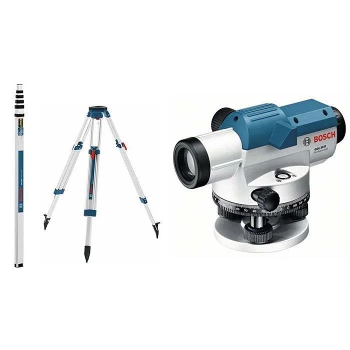 Mey İthalat® Bosch GOL 26 D+BT 160 Tripod+GR 500 Mira 100 Metre O