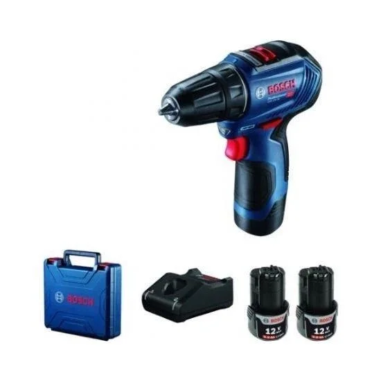 Mey İthalat® Bosch GSR 12V-30 Li Çift Akülü Vidalama Çantalı Mey İthalat® Bosch GSR 12V-30 Li Çift Akülü Vidalama Çantalı